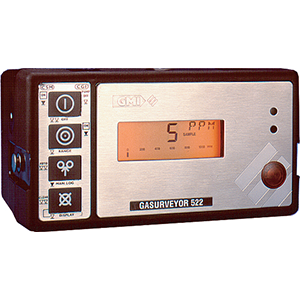 Gasurveyor 536R PPM, LEL, Volume, CO, H2S Rechargeable