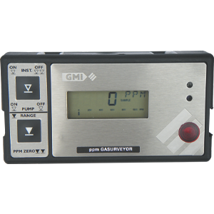 PPM Gasurveyor 500 Search, PPM, LEL, Volume (Alkaline)